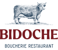 Logo de la boucherie restaurant Bidoche